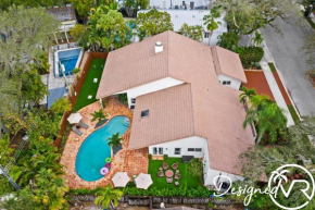 Charming 9BR New-Build Home w Heated Pool & Games